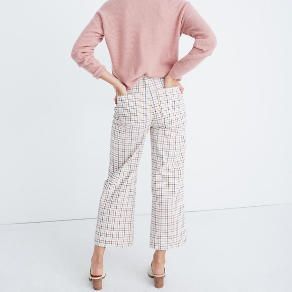Madewell Emmett Wide-Leg Crop Pants - Picture 2 of 4